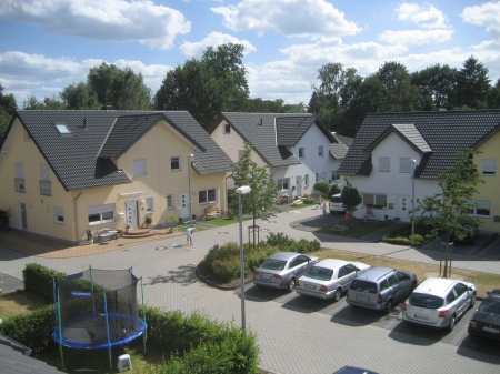 Blick vom DG Doppelhaush�lfte Sankt Augustin