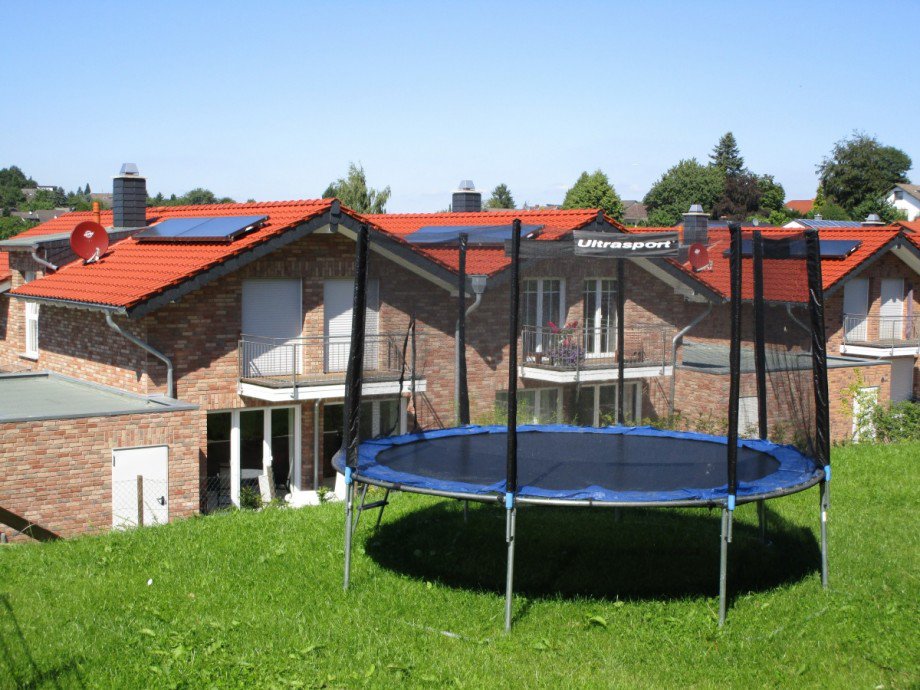 R�ckansicht / Garten Doppelhaush�lfte K�nigswinter / Thomasberg