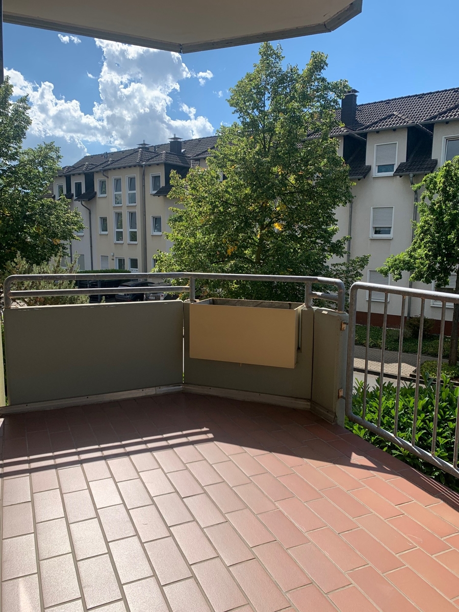 Ansicht Balkon Etagenwohnung Sankt Augustin