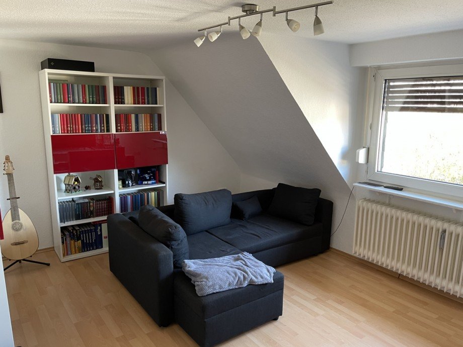 Wohnzimmer Dachgeschosswohnung Sankt Augustin
