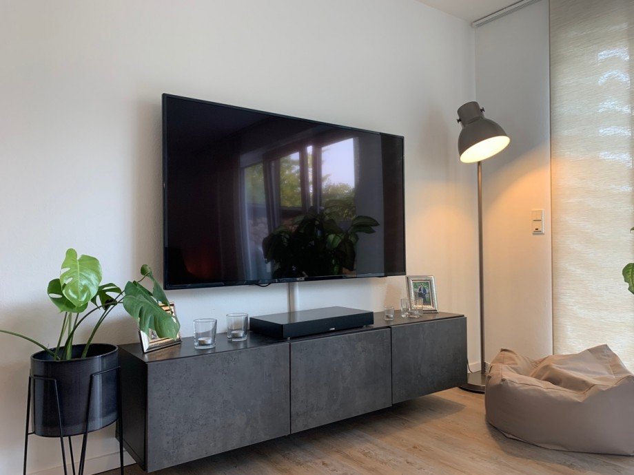 Ansicht Wohn,- Esszimmer Reihenendhaus Niederkassel