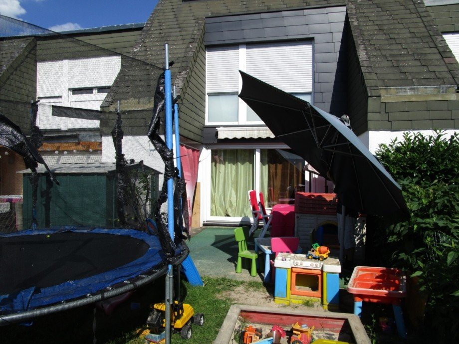 Gartenansicht Reihenhaus Sankt Augustin