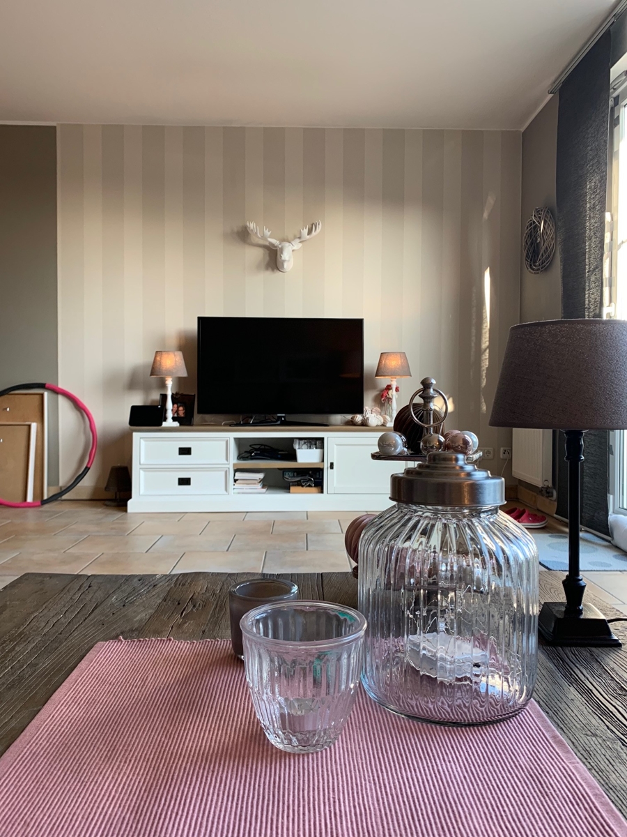 Ansicht Wohn,- Esszimmer Doppelhaush�lfte Niederkassel