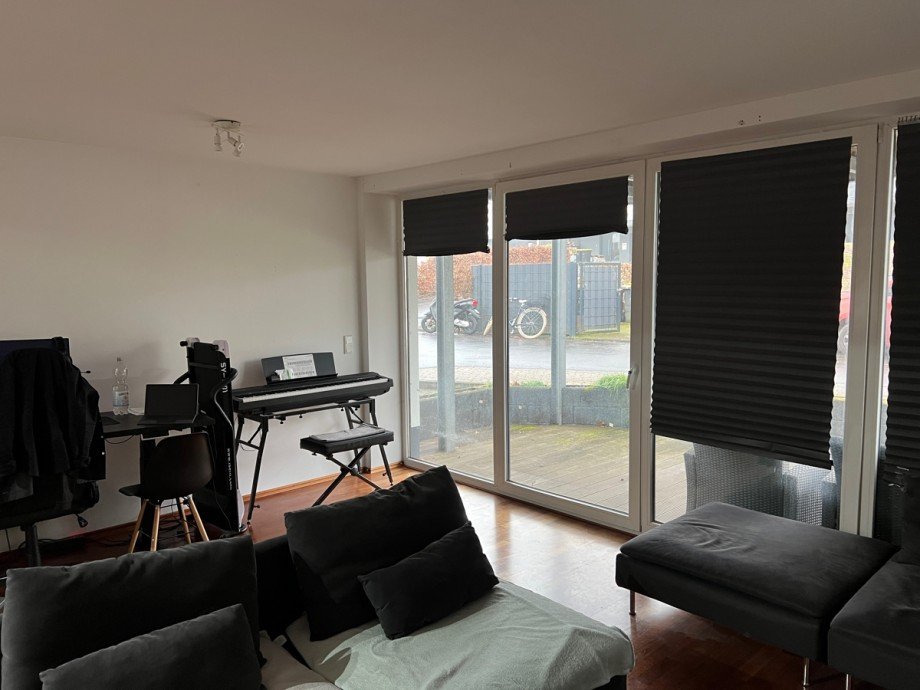 Wohnbereich mit Zugang Terrasse Erdgeschosswohnung Hennef (Sieg)