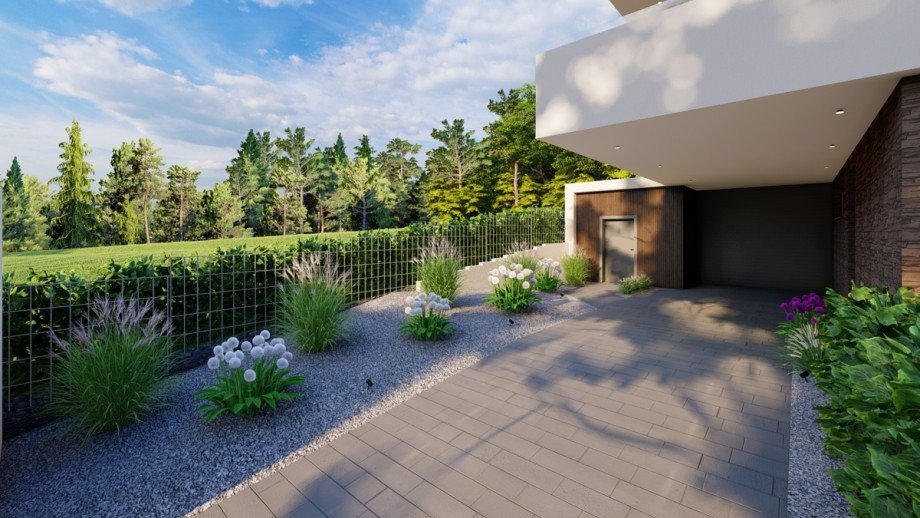 Au�enansicht Erdgeschosswohnung Bonn