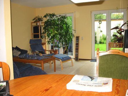Blick zum Wohnbereich Doppelhaush�lfte Hennef