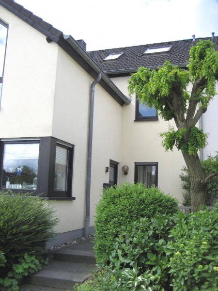 Hausansicht Reihenhaus Sankt Augustin