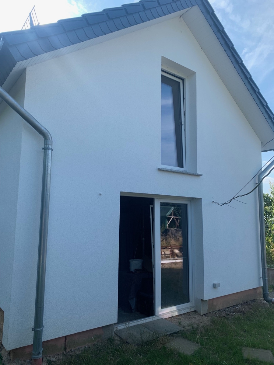 Ansicht R�ckseite - Anbau- Einfamilienhaus Buchholz (Westerwald) / K�lsch-B�llesbach