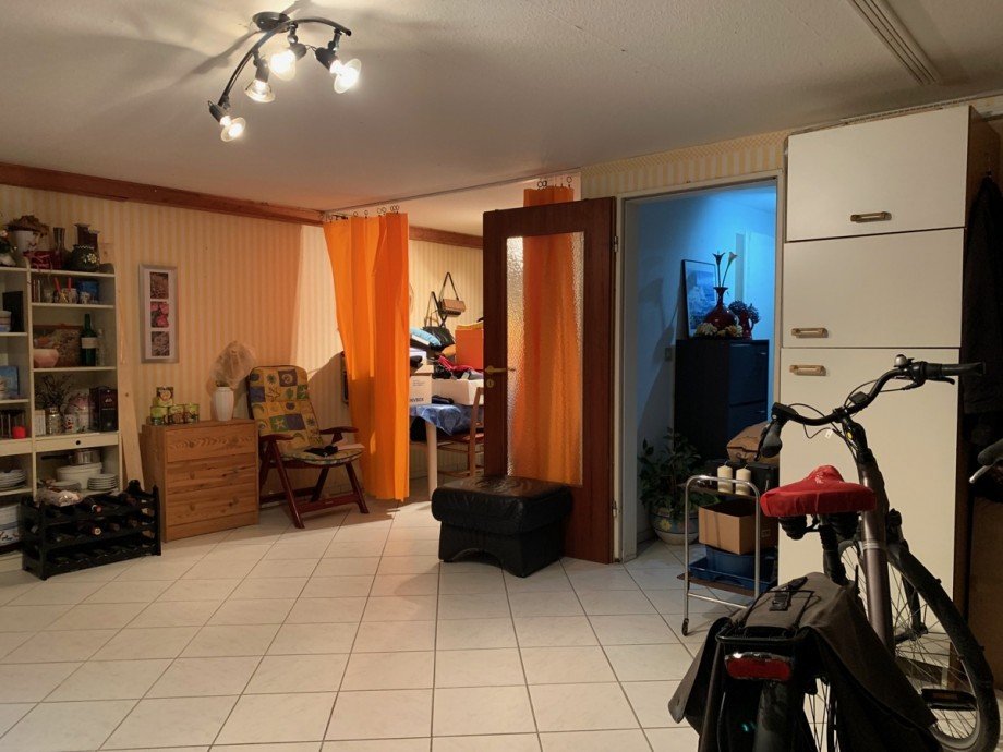 Ansicht Hobbyraum im Untergeschoss Reihenhaus Sankt Augustin