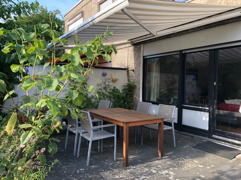 Terrassenansicht Reihenhaus Sankt Augustin