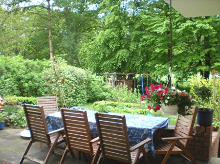 Terrasse / Ansicht 1 Doppelhaush�lfte Sankt Augustin