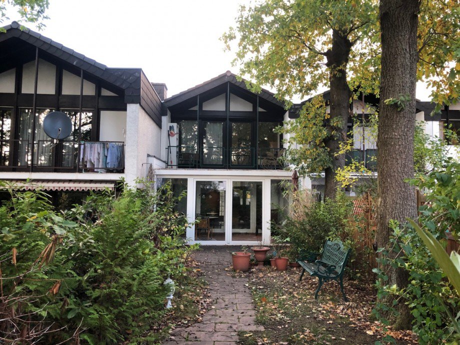 R�ckansicht Einfamilienhaus Sankt Augustin