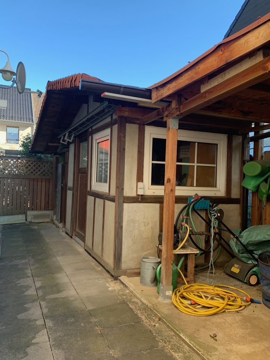 seitliche Ansicht Reihenendhaus Sankt Augustin