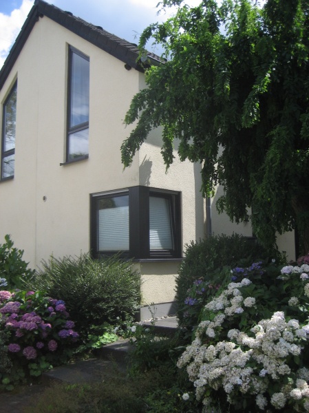 Frontansicht Reihenhaus Sankt Augustin