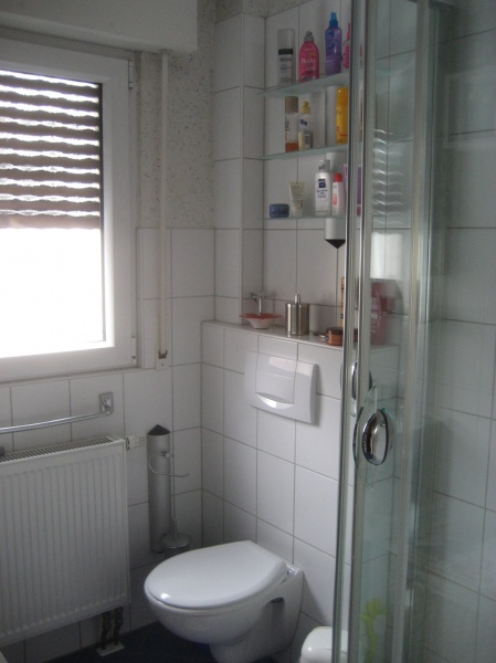 G�ste-WC mit Dusche Einfamilienhaus Sankt Augustin