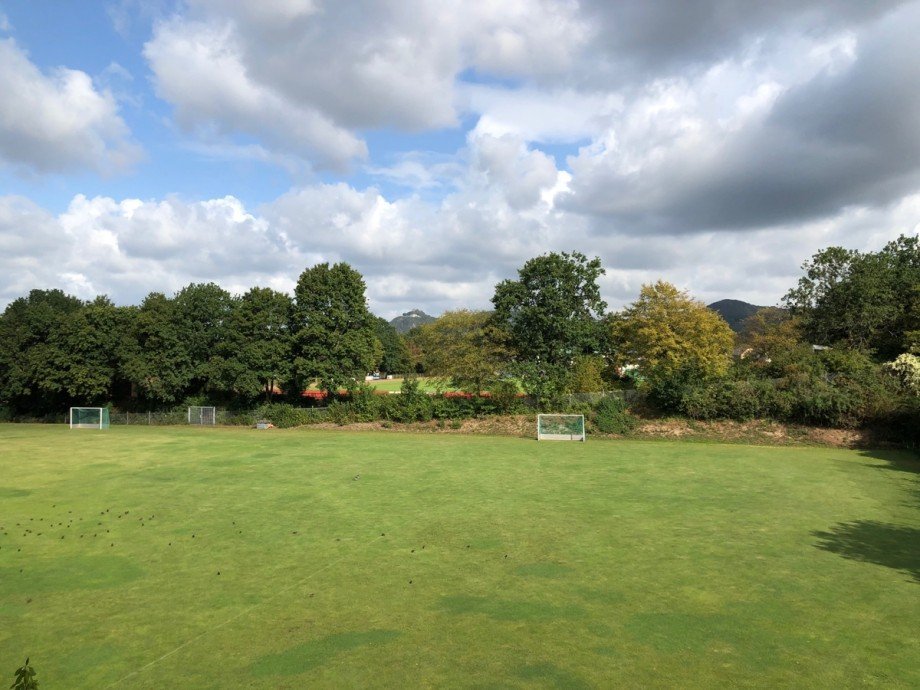 Blick aus der K�che Etagenwohnung Bad Honnef
