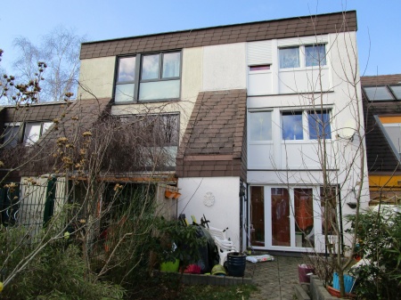 R�ckansicht Reihenhaus Sankt Augustin