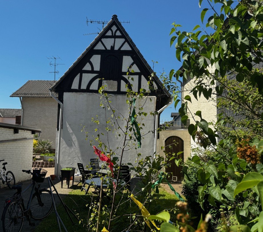 Sitzecke - Garten Doppelhaush�lfte Sankt Augustin