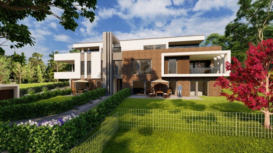 Au�enansicht Erdgeschosswohnung Bonn