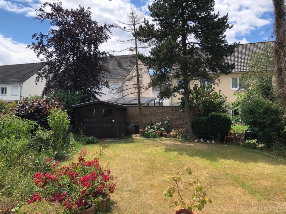 Gartenansicht Doppelhaush�lfte Sankt Augustin