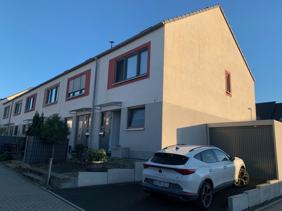Vorderansicht Reihenendhaus Gelsenkirchen