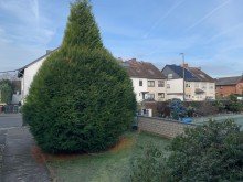 Blick vom Wohnzimmer SANKT AUGUSTIN HANGELAR, freist. Einfamilienhaus ca. 110 m� Wfl. 4-5 Zimmer + Keller, Garten, Garage
