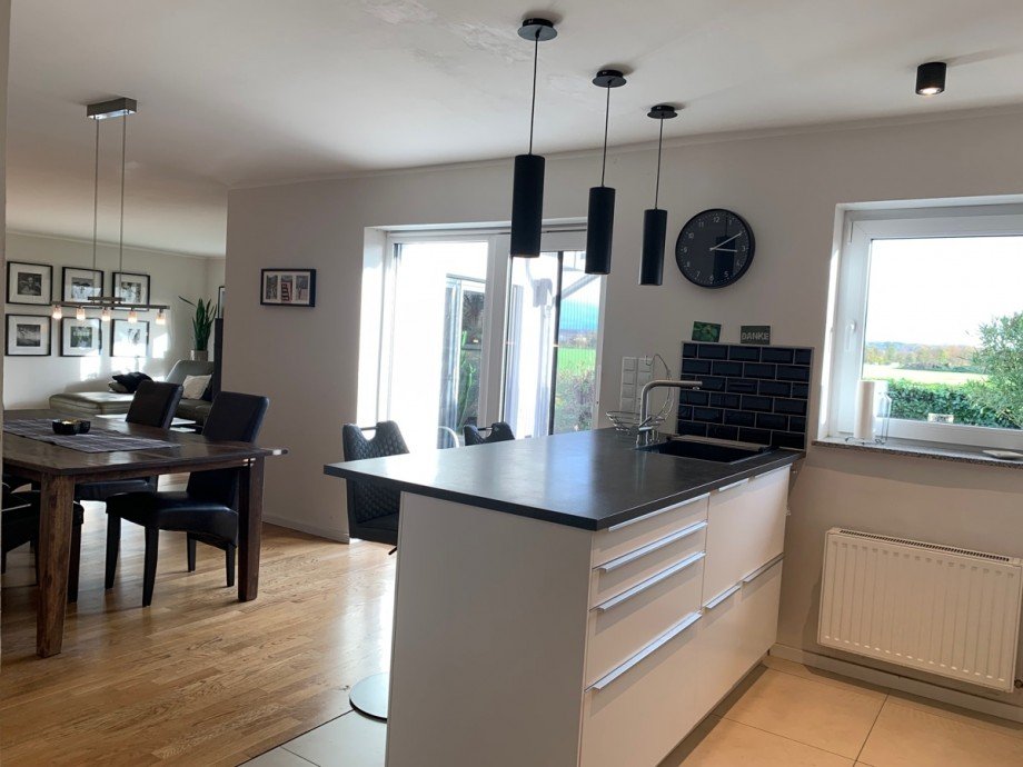 Ansicht offene K�che Einfamilienhaus Sankt Augustin