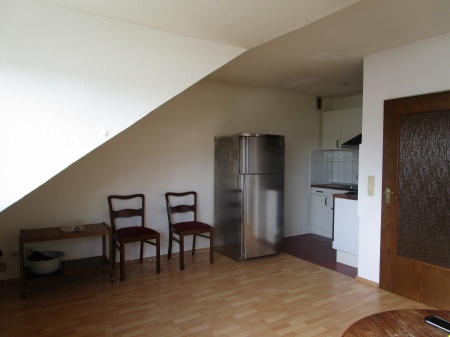 Wohnzimmer mit Kochnische Etagenwohnung Sankt Augustin / Menden (Rheinland)