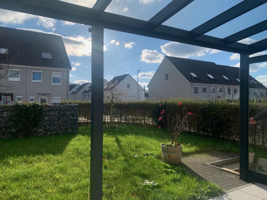 Blick in den Garten Reihenendhaus Gelsenkirchen