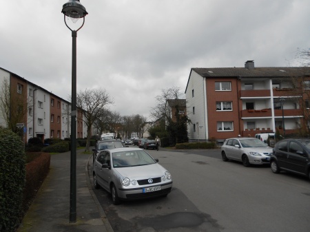 Umgebung / Anliegerstra�e Etagenwohnung D�sseldorf