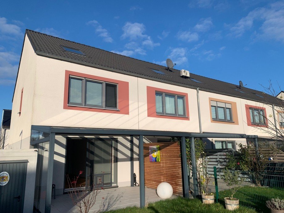 R�ckansicht Reihenendhaus Gelsenkirchen