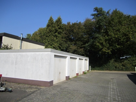 Ansicht Garagen Reihenhaus Sankt Augustin