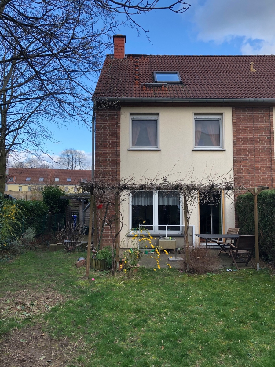 R�ckansicht Einfamilienhaus Wesseling