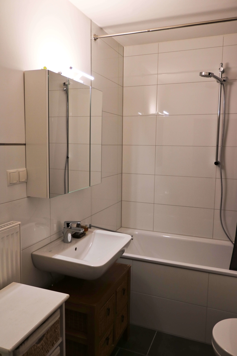 Ansicht Badezimmer Etagenwohnung Sankt Augustin