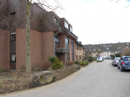 Zufahrt zum Haus Etagenwohnung Troisdorf / Rotter See