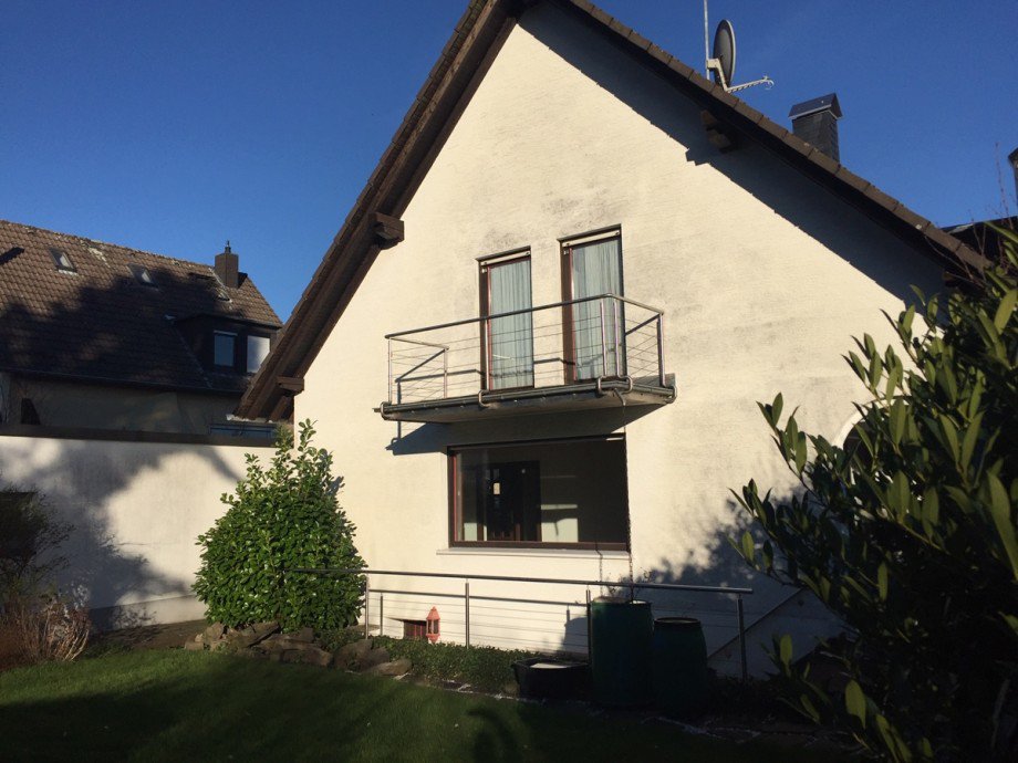 R�ckansicht Einfamilienhaus Much / Marienfeld
