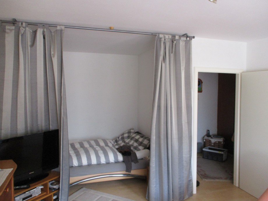 abgetrennter Schlafbereich Erdgeschosswohnung Sankt Augustin