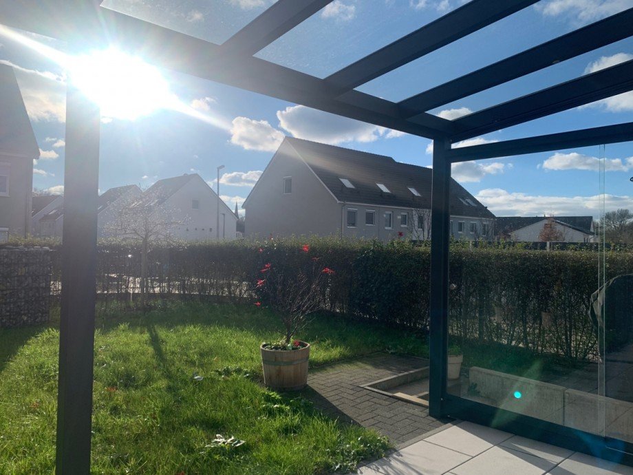 Blick in den Garten Reihenendhaus Gelsenkirchen