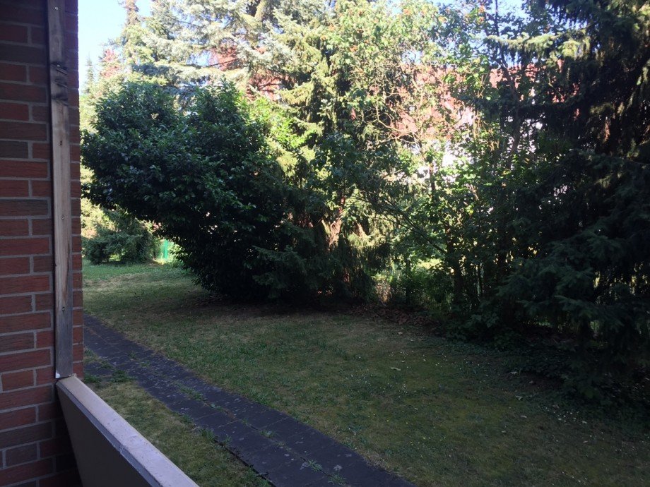 Blick vom Balkon Erdgeschosswohnung Bonn