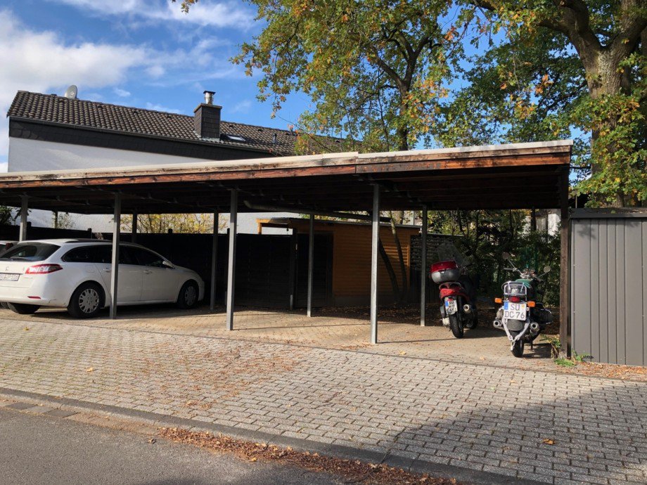 Ansicht Carport Einfamilienhaus Sankt Augustin