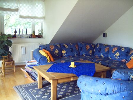 Ansicht 1 Wohnzimmer Dachgeschosswohnung Sankt Augustin