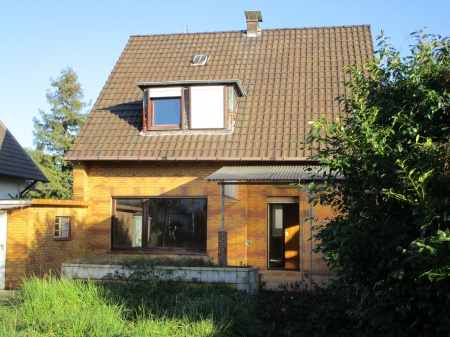 R�ckansicht Einfamilienhaus Sankt Augustin
