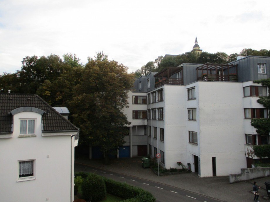 Blick vom Balkon Dachgeschosswohnung Siegburg