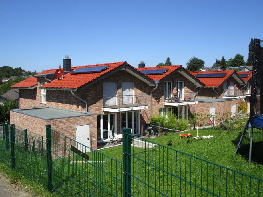 R�ckansicht / Garten Doppelhaush�lfte K�nigswinter / Thomasberg