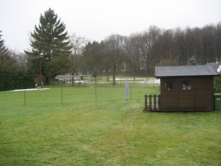 Gartenansicht 1 Doppelhaush�lfte Buchholz (Westerwald) / Jungeroth