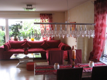 Wohn,- Esszimmer Doppelhaush�lfte Sankt Augustin