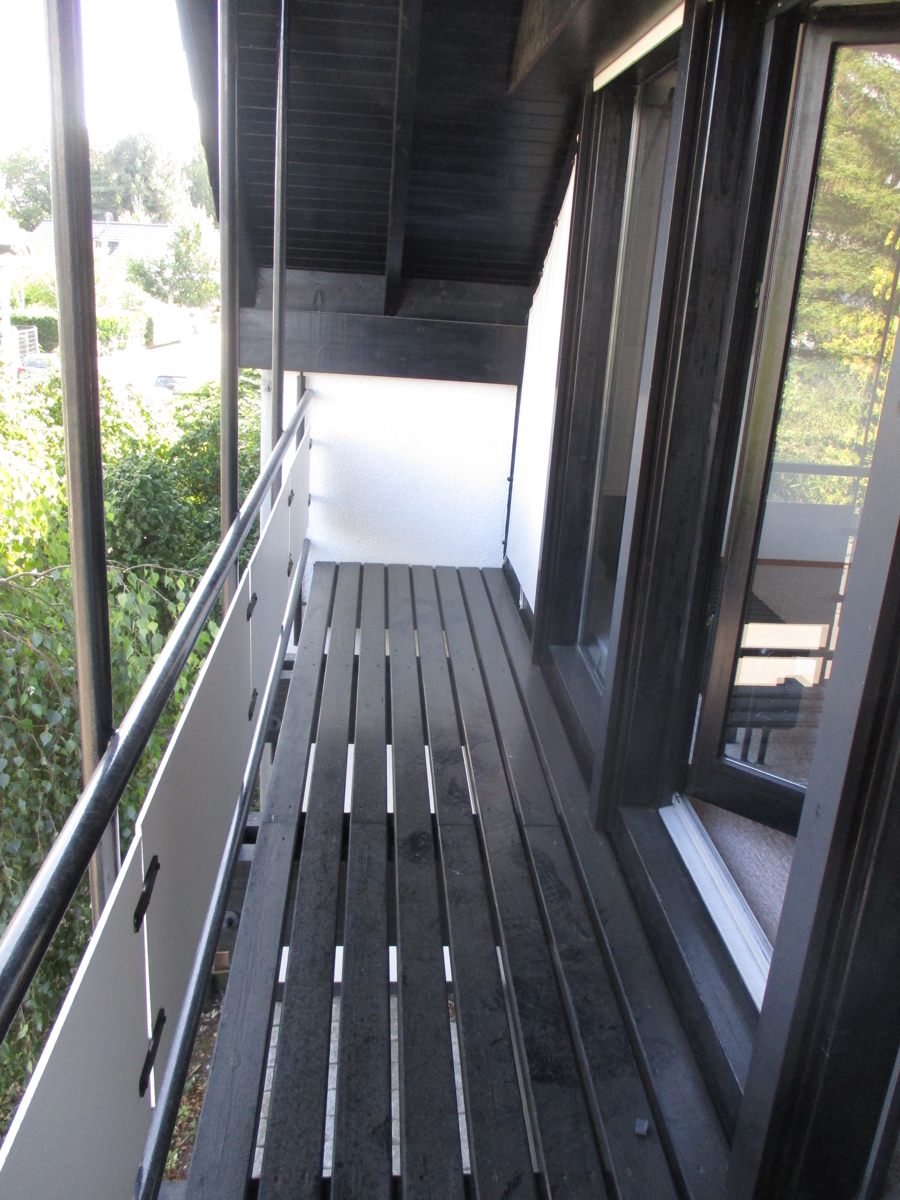 Ansicht Balkon Doppelhaush�lfte Sankt Augustin