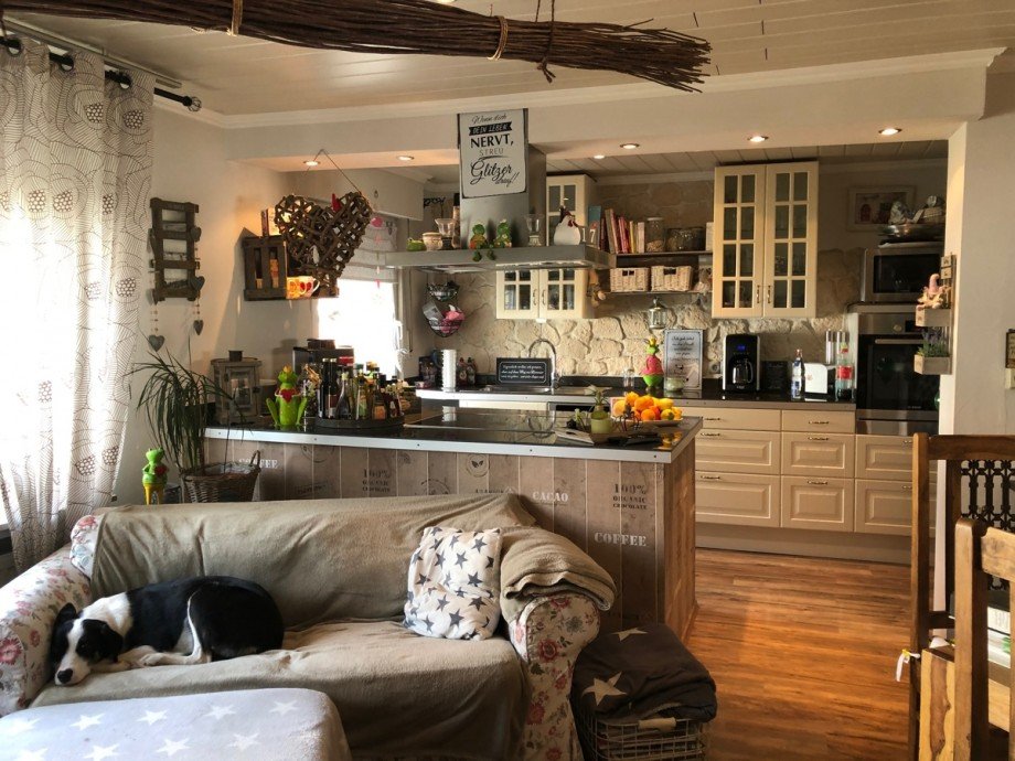 Offene K�che mit Wohn,- Essbereich Einfamilienhaus Niederkassel
