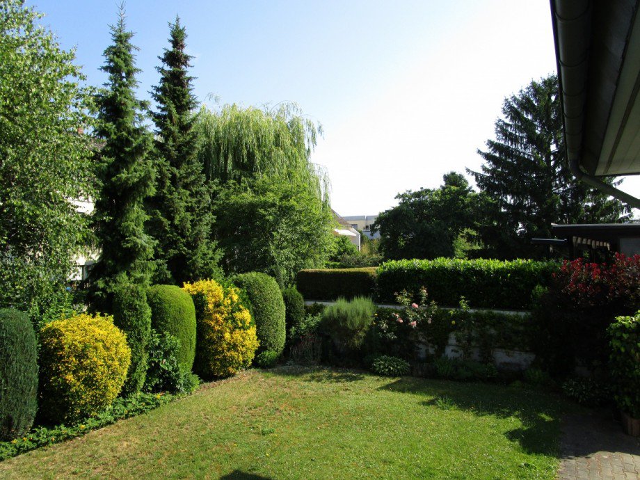Blick in den Garten Bungalow Sankt Augustin / Hangelar