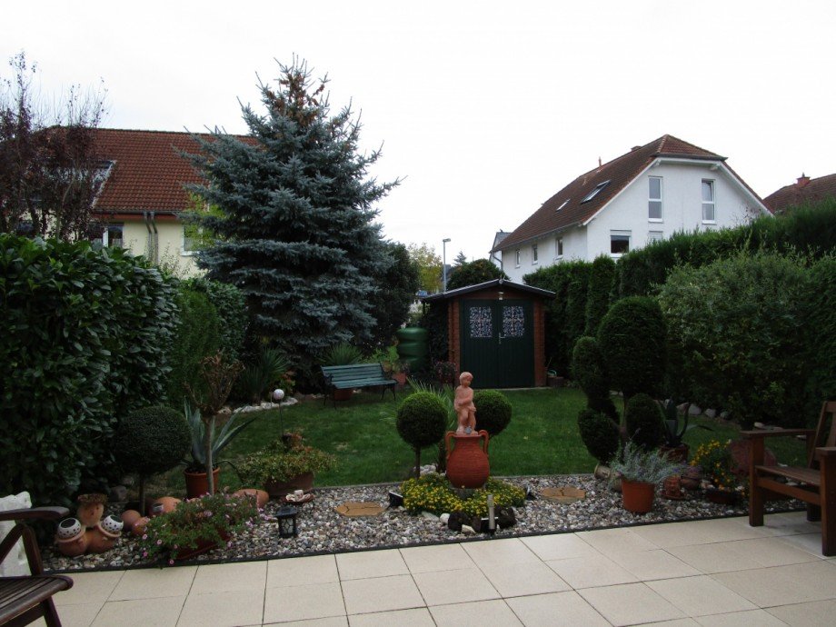 Ansicht Garten Reiheneckhaus Sankt Augustin